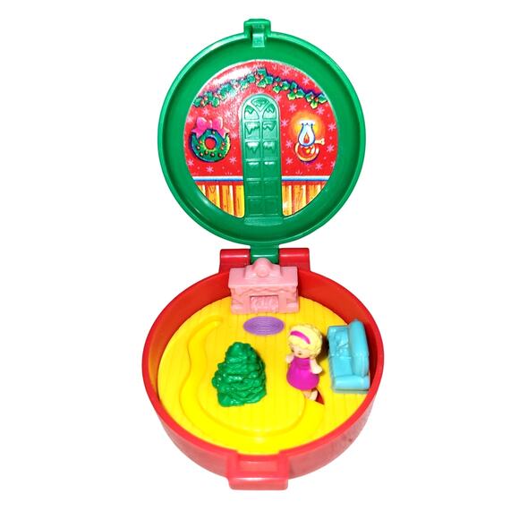 Vintage 1993 Bluebird Toys/ McDonalds Polly Pocket Miniature Play Set 3 PC Lot - Picture 9 of 11